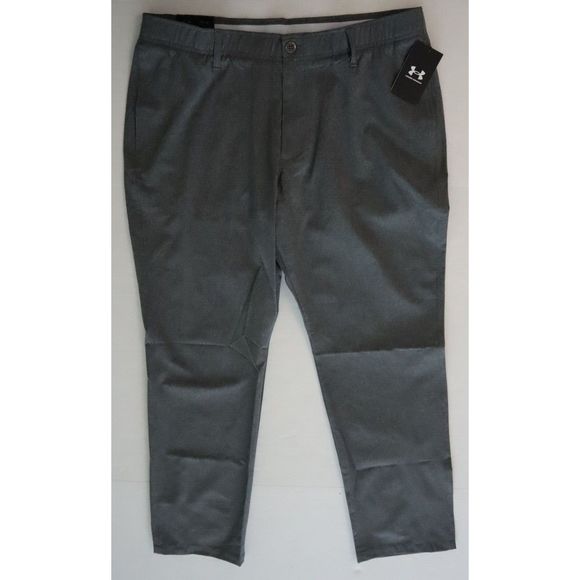 Under Armour 1377358 012 Men's Sz 38x32 Gray Straight Fit Vented Golf Pants $85 - Picture 1 of 8